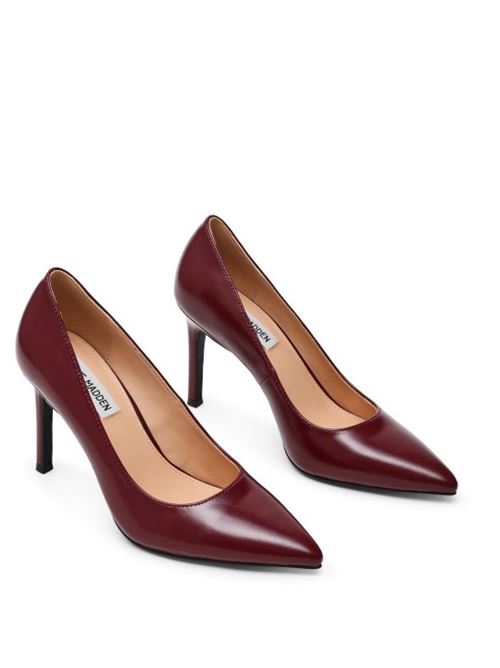 Secured leather Pump Steve Madden | SMSSECURED-CHE.CHERRY